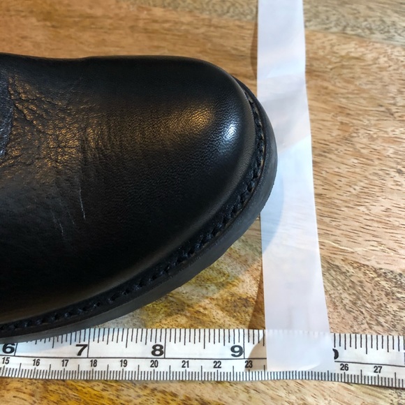 NIB Frye Black Italian Leather Veronica Short Boot - Picture 12 of 12